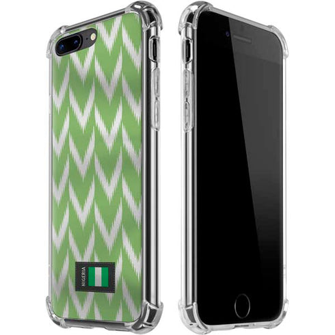 Nigeria Soccer Flag iPhone 7/8 Plus Clear Case
